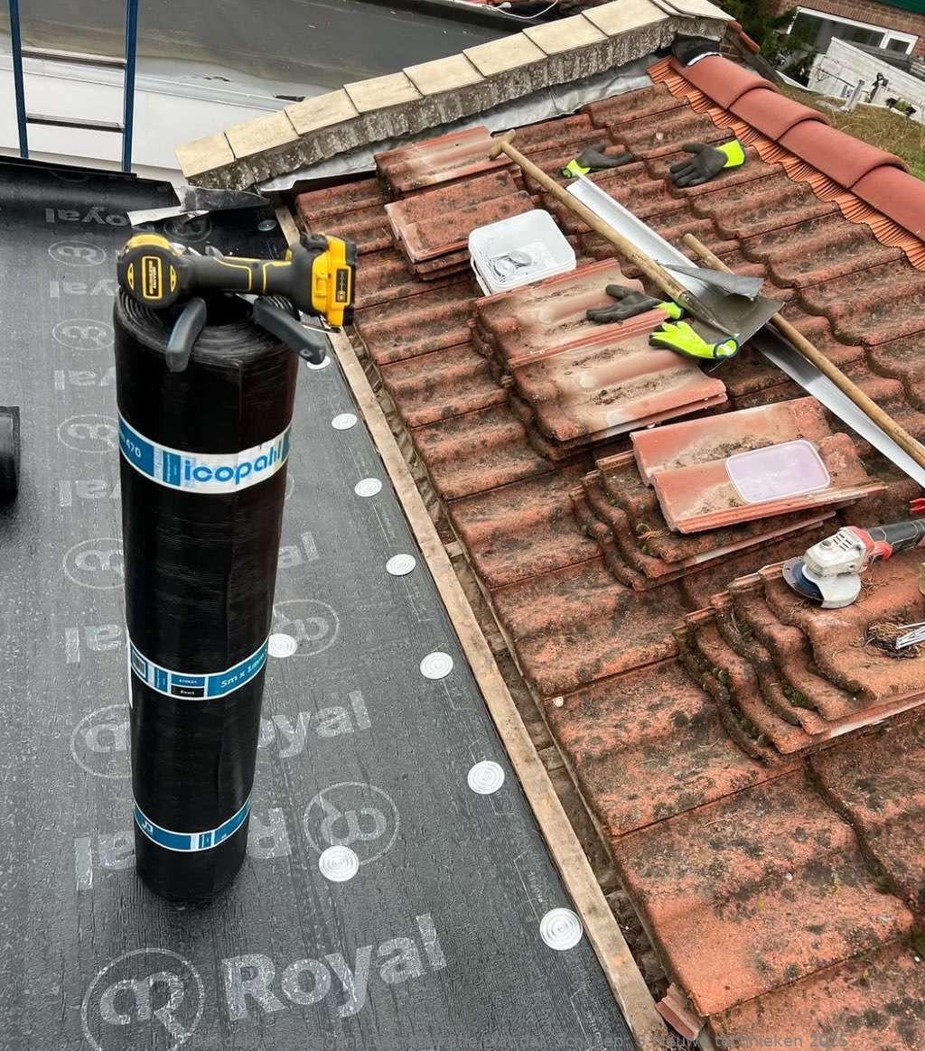 Dakrenovatie Van Plat Dak Schagen 1